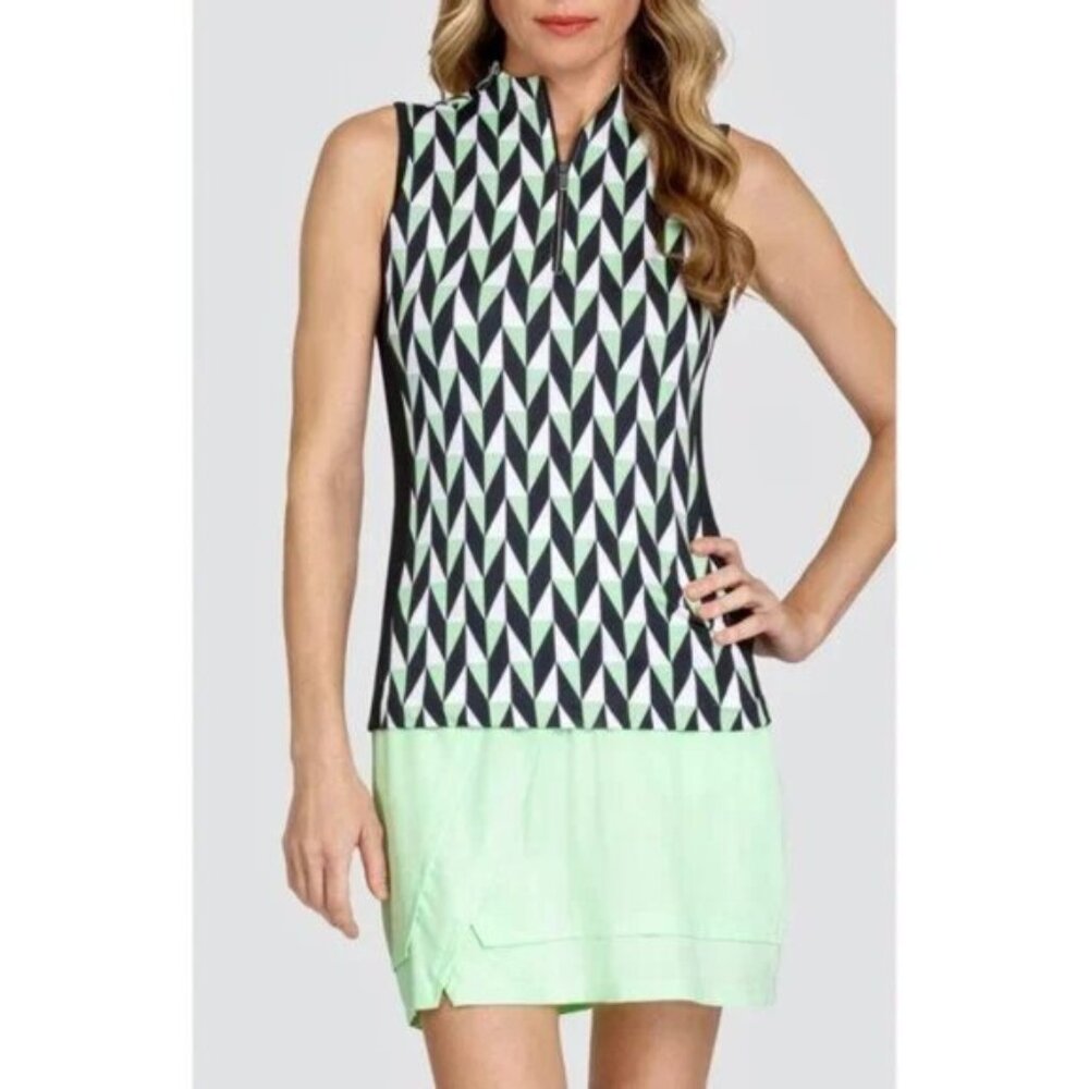 Tail Zura Chevron Geo Print Top